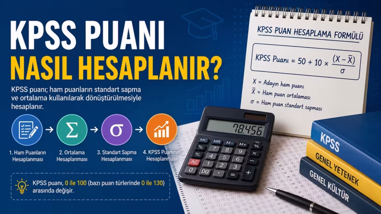 KPSS Puanı Nasıl Hesaplanır